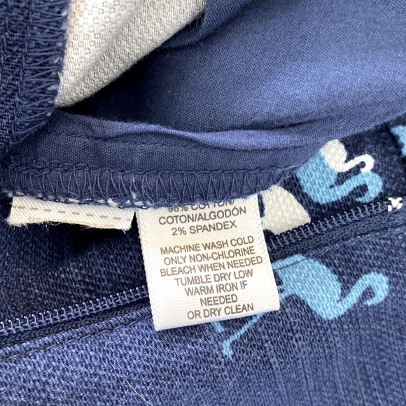 Ann Taylor Loft The Riviera Blue Flamingo Short - Picture 11 of 11